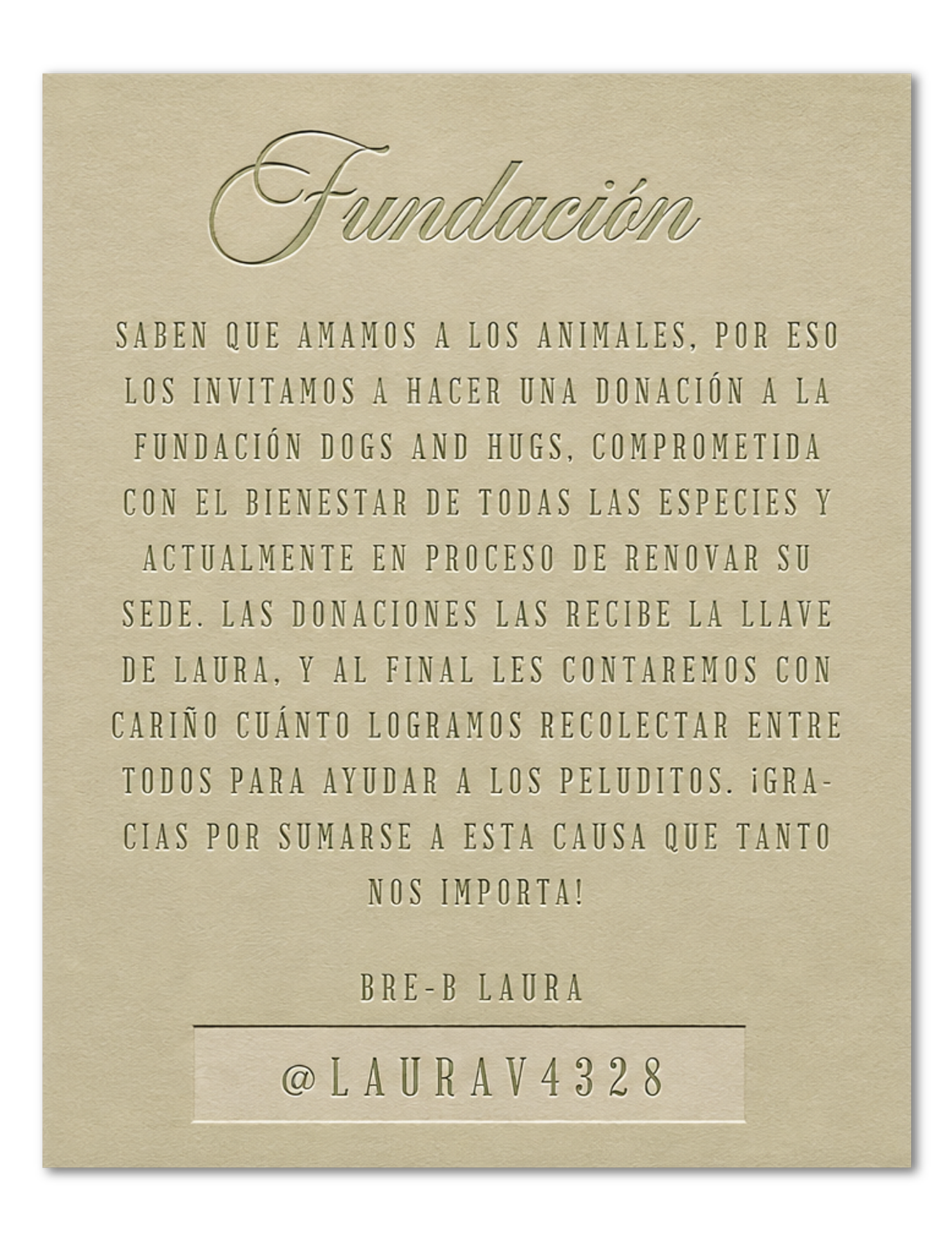Fundación Dogs and Hugs